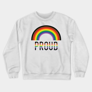 LGBTQIA Inclusive Rainbow Pride Flag - Pride 2018 Crewneck Sweatshirt